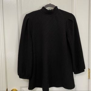 Mockneck Blouse